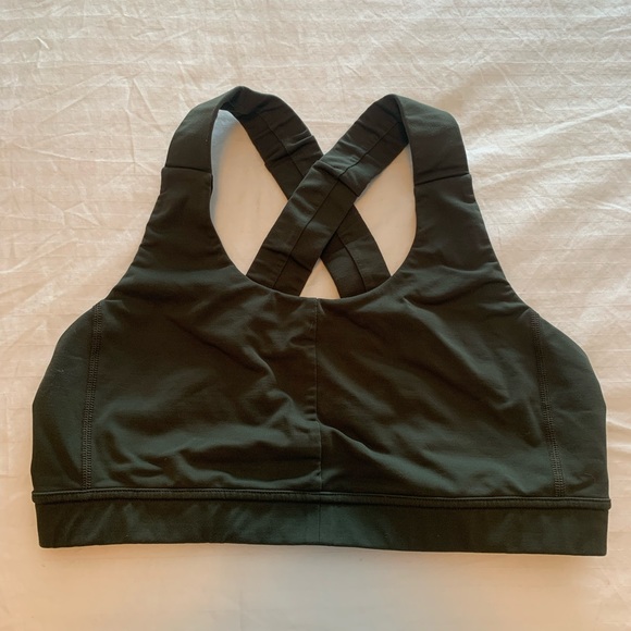 Lululemon Green Sports Bra, size 4 - Picture 1 of 2